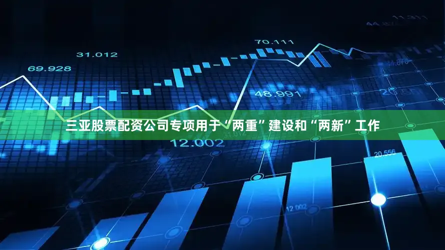 三亚股票配资公司专项用于“两重”建设和“两新”工作