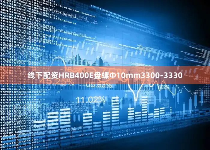 线下配资HRB400E盘螺Ф10mm3300-3330
