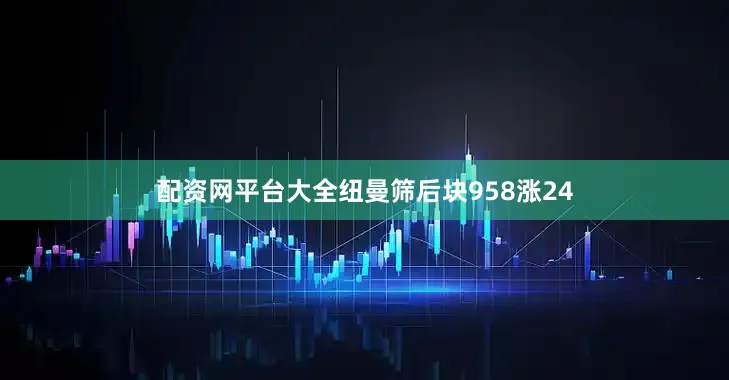 配资网平台大全纽曼筛后块958涨24